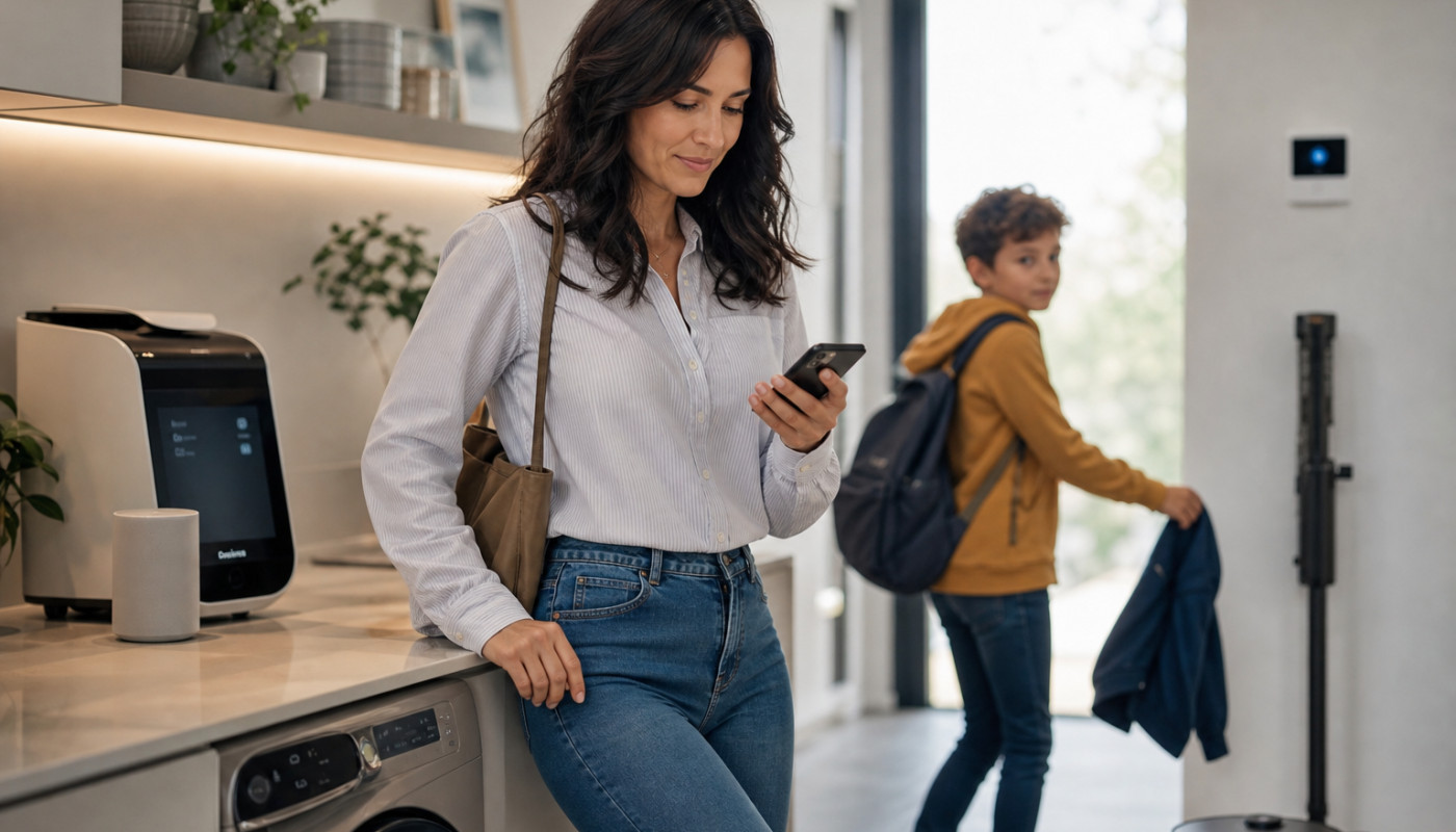 Les équipements intelligents, nouveaux alliés des familles pressées
